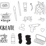 Create it - Carpe Diem Clear Stamps Create it - Carpe Diem Clear Stamps